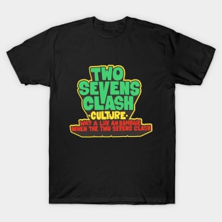 Culture - "Two Sevens Clash" Reggae - T-Shirt T-Shirt